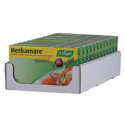 Vogel Organic Herbamare Bouillon Vegetable Stock Cubes (11g x 8) 1 Pack x 12 Display